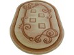 Синтетический ковер Hand Carving 0664 cream-brown - высокое качество по лучшей цене в Украине - изображение 2.